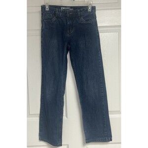 DKNY MOTT Jeans Boys Size 14 Blue 5 Pocket Mid Rise